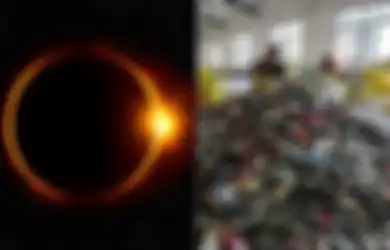 (BERITA POPULER) 5 Ritual Unik Sambut Gerhana Matahari Termasuk Pakai Celana Dalam Warna Merah hingga Nasib Akhir Ponsel Bekas yang Sudah Tidak Terpakai