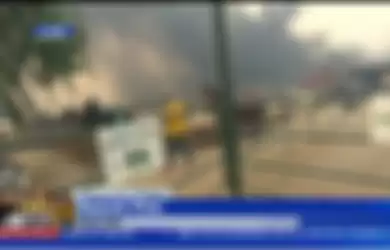 Video Reporter Hentikan Liputannya Demi Selamatkan Ini di Kebakaran
