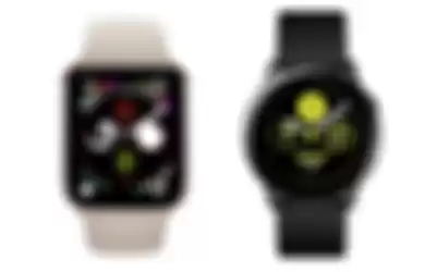 Apple Watch dan Samsung Galaxy Active Watch