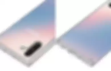 tampilan render Samsung Galaxy Note 10