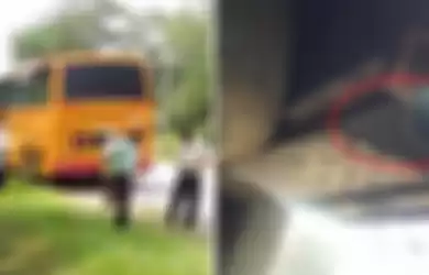 Lantai Bus Sekolah Tiba-Tiba Jebol, Seorang Siswa Jatuh ke Kolong Bus yang Sedang Melaju dan Tewas