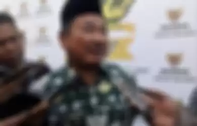 Bupati garut Rudy Gunawan saat diwawancara wartawan usai menghadiri pembukaan Rakerda Baznas jabar, Rabu (17/7/2019)