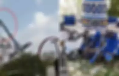 Video Detik-detik Wahana Pendulum di Taman Bermain Patah dan Jatuh, 29 Orang Kritis