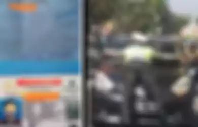 Identitas pengemudi mobil B-1980-PRF yang terekam video menabrak polisi di Jalan Pasir Kaliki Bandung.
