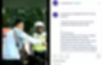 Viral Video Seorang Pemuda yang  Malah Ngegas Saat akan  Ditilang Polisi, Netizen: 'Sudah Salah Malah Ngotot'