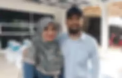 Shireen Sungkar dan Teuku Wisnu saat ditemui tim Grid.ID di kawasan Bintaro, Tangerang Selatan pada Sabtu (27/7/2019).