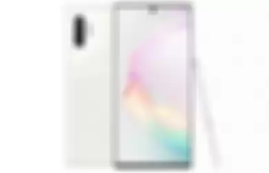 Galaxy Note10+ warna Aura white