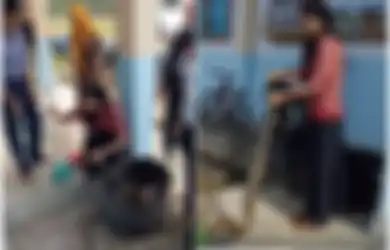 Viral Ibu Guru di Sulawesi Tangkap Ular Piton yang Masuk ke Sekolah, Cukup Pakai Tangan Kosong