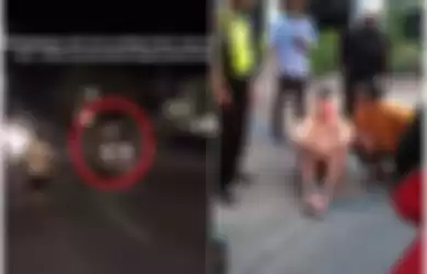 Viral Video Bule Ngamuk di Bali Sampai Nekat Tabrakan Diri ke Mobil, Akhirnya Diikat Warga dengan Selang Air