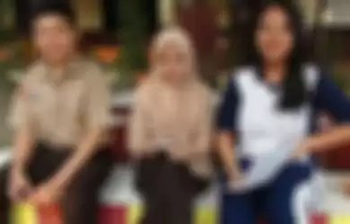 Ketiga siswa yang berhasil juarai kompetisi dunia dengan temukan obat penyembuh kanker