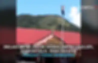 Kembali Terjadi, Siswa SMP Asal Gorontalo Panjat Tiang Bendera Saat Upacara HUT RI Karena Pengait Tali Lepas
