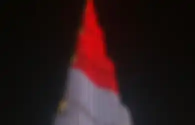 Pertama Kali, LED Burj Khalifa  di Dubai Tampilkan Bendera Indonesia dalam Peringatan 17 Agustus