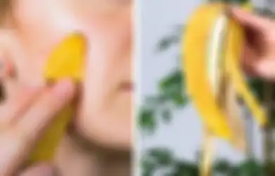 Kulit Pisang Jangan Dibuang, Ternyata Ampuh Hilangkan Jerawat dan Kulit Kering di Wajah