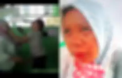 Guru SD Negeri Pa'bangiang, Jalan Andi Tondro, Kecamatan Somba Opu, Kabupaten Gowa, Sulawesi Selatan yang mengalami penganiayaan. 