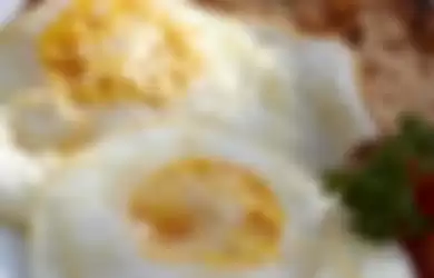 Telur goreng matang