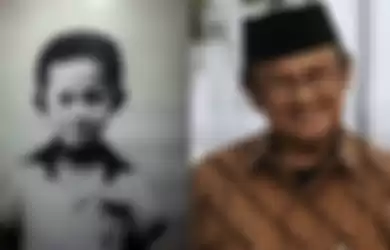 Presiden ketiga Republik Indonesia, Bacharuddin Jusuf Habibie atau dikenal dengan nama BJ Habibie. 