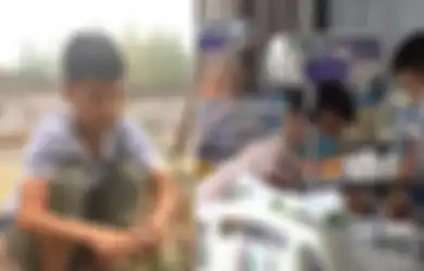 Tagihan Rumah Sakit Adiknya Mencapai Rp1,4 Miliar, Bocah 11 Tahun Ini Jualan Daun Bawang Sebelum ke Sekolah