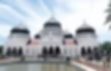 Masjid Raya Baiturrahman Banda Aceh.