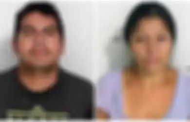 Carlos Hernandez Bejar (38) dan Patricia Martinez (44) pelaku pembunuhan 20 wanita di Ecatepec, Meksiko.