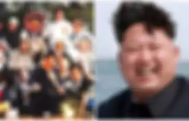 Kim Jong Un semasa kecil.