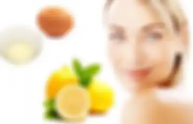 Ingin Mengencangkan dan Mencerahkan Kulit Wajah? Pakai Saja Masker Lemon dan Putih Telur, Begini Cara Membuatnya