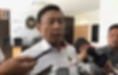 Menteri Koordinator Politik Hukum dan Keamanan Wiranto di Kantor Kemenko Polhukam, Medan Merdeka Barat, Jakarta Pusat, Senin (27/8/2018). 