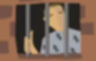Ilustrasi ayah masuk penjara