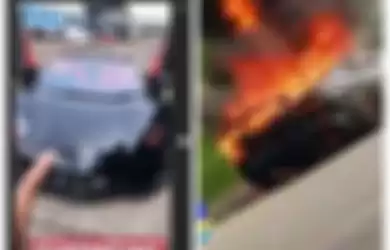 Demi Padamkan Mobil Sport Rp 16 Miliar Milik Raffi Ahmad yang Terbakar di Bogor, Kepolisian Cegat Truk Ini Tepat di Lokasi Kejadian