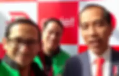 Presiden Joko Widodo dalam video yang direkam oleh Nadiem Makarim