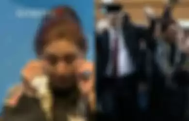 Susi Pudjiastuti menangis saat Sertijab Menteri KKP