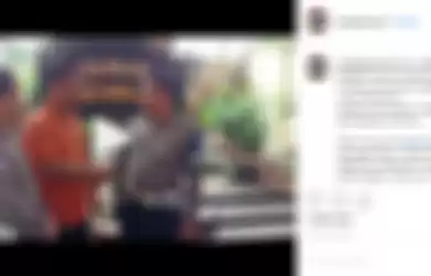 Polisi dan sopir ambulans di video viral akhirnya berdamai