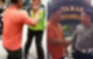Polisi yang adu pukul dengan Sopir ambulans pembawa pasien akhirnya berdamai