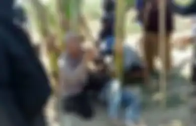 Kalau Saja Kapolsek Iptu Akbar Tidak Bersimpuh dan Memohon, Nyawa Orang Ini Pasti Sudah Melayang Ditebas oleh Warga Pakai Golok