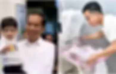 Potret Cucu Ketiga Jokowi, Jan Ethes Beri Kesan Pada Sang Adik: Adiknya Udah Lahir, Cantik!