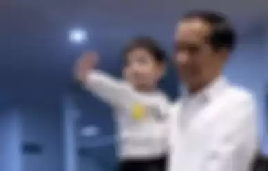 Cucu Ketiga Presiden Jokowi Lahir, Intip Tingkah Gemas Jan Ethes Saat Jenguk sang Adik!