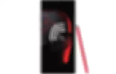 Tampak depan Galaxy Note 10+ Star Wars Edition