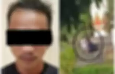 Seorang Pria berinisial DY (22) warga Kecamatan Tuminting, Kota Manado, Sulawesi Utara ditahan di sel tahanan Polresta Manado pada Rabu (20/11/2019).