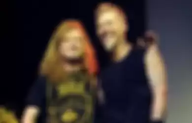 Dave Mustaine dan James Hetfield