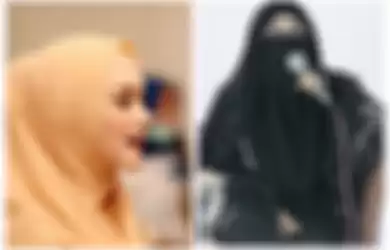 Kolase foto Mulan Jameela dan Umi Pipik 