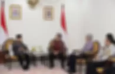 Diskusi antara Wakil Presiden, KH. Ma'aruf Amin dengan Co-Founder Bukapalapak, Fajrin Rasyid
