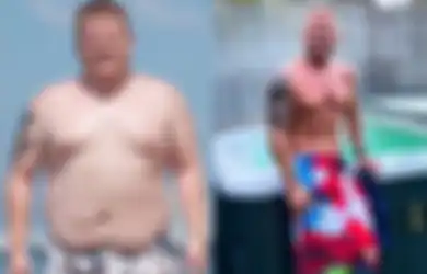Pria Ini Menurunkan Berat Badannya Hingga 50 Kg Demi Mengulang Janji Pernikahannya, Apa Rahasianya?