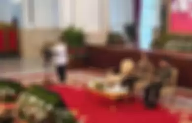 Ketua Dewan Pengarah BPIP Megawati Soekarnoputri dalam acara Presidential Lecture Internalisasi dan Pembumian Pancasila, di Istana Negara, Jakarta, Selasa (3/12/2019). 