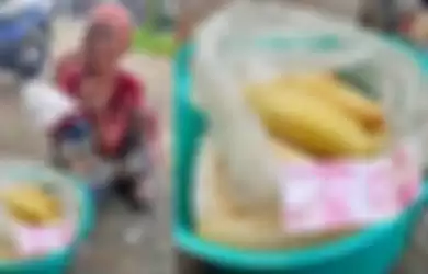 Nenek penjual jagung di Siantan ditipu pembeli memakai uang mainan Rp 100 ribu.