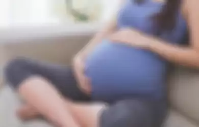 Ilustrasi perempuan hamil