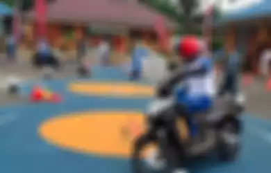 Yayasan AHM resmikan Safety Riding Lab ketiga di Binjai, Sumut (12/12/2019)