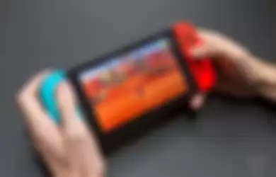 Ilustrasi konsol Nintendo Switch