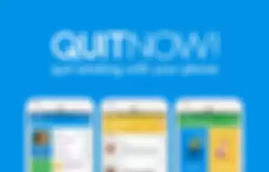 Aplikasi QuitNow! bisa membantu kalian untuk berhenti merokok