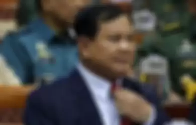 Menteri Pertahanan, Prabowo Subianto.