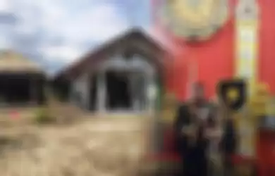 Rumah Kontrakan yang Disebut Istana Raja Agung Sejagat Jadi Wisata Dadakan, Begini Penampakan di Dalamnya