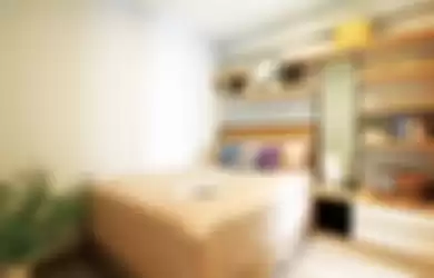 Pasangan Ini Bagikan Tips Pintar Nyaman di Apartemen Seluas 24 Meter, Gunakan Furnitur Kompak!